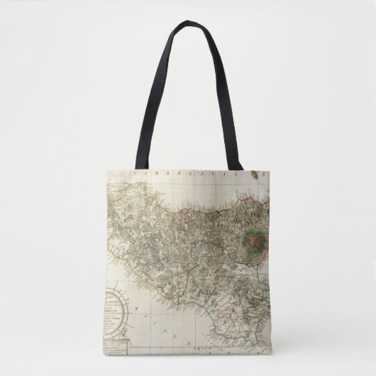 Sicilië, Italië Tote Bag (Voorkant)