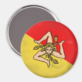 Sicilië Magneet (Voorkant / Achterkant)