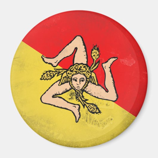 Sicilië Magneet (Voorkant)