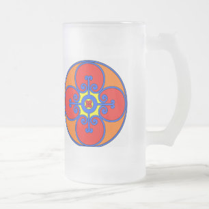 Sicilië mediterraan design matglas bierpul