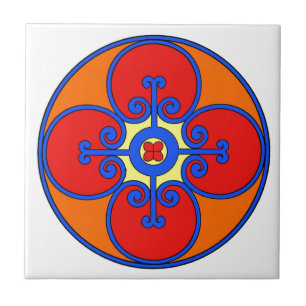 Sicilië mediterraan design tegeltje