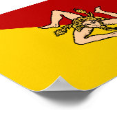 Sicilië Poster (Hoek)