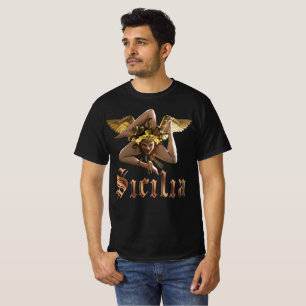 Sicilië / Sicilia Triskelion Trinacria T-shirt