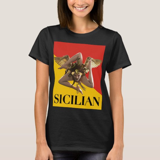 Sicilië - Siciliaanse T-Shirt (Voorkant)