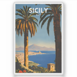 Sicilië Sticker