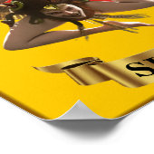 Sicily / Sicilian Medusa Trinacria Poster (Coin)