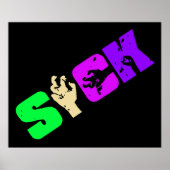SICK 1 POSTER (Voorkant)