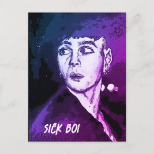 Sick Boi Ren Briefkaart