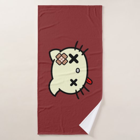 Sick Kitty (Serviette de bain)