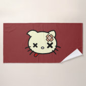 Sick Kitty (Serviette de bain)