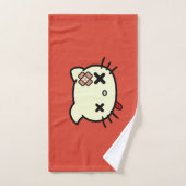 Sick Kitty (Serviette à main)