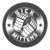Sick Mittens Ice Hockey Slang Puck (Voorkant)