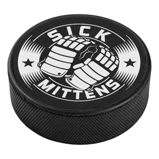 Sick Mittens Ice Hockey Slang Puck (3/4)