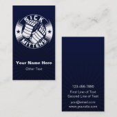 Sick Mittens Ice Hockey Slang Visitekaartjes (Voorkant / Achterkant)