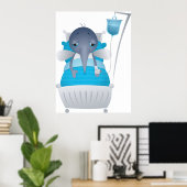 Sick Mosquito in het ziekenhuis Poster (Thuiskantoor)