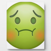 Sick note Emoji Face Fotoplaat (Voorkant)