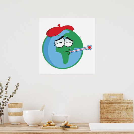 Sick Planet Poster (Keuken)