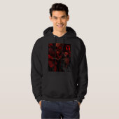 Sick Sense VI - Cyberpunk Vampire Skull - Hoodie (Voorkant volledig)