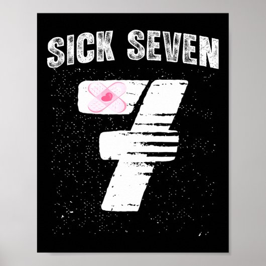 Sick Seven 67 Halloween kostuum  Poster (Voorkant)