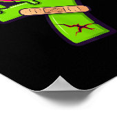 Sick Seven Meme Tee Six Seven Fun Wordplay Drip  Poster (Hoek)