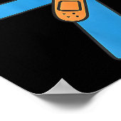 Sick Seven Meme Tee Six Seven Fun Wordplay  Poster (Hoek)