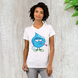 Sick Water Drop Womens T-Shirt