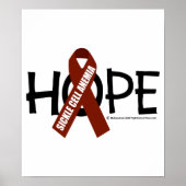 Sickle Cell Anemia Hope Poster (Voorkant)
