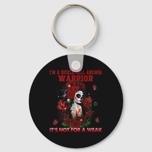 Sickle Cell Anemia Suiker Boterfly Bewustheid Sleutelhanger