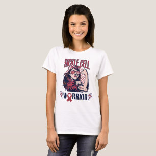 Sickle Cell Warrior geloven en vechten T-shirt