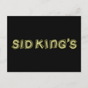 sid king ' club briefkaart