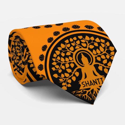 Siddhartha Gautama, Boeddhistische kunst Stropdas (Opgerold)