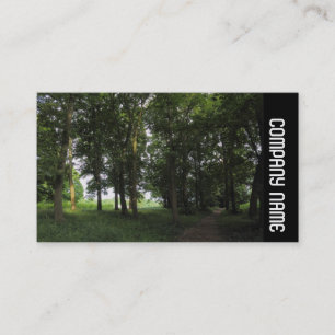 Side Band - Woods, Bute Park Cardiff Visitekaartje