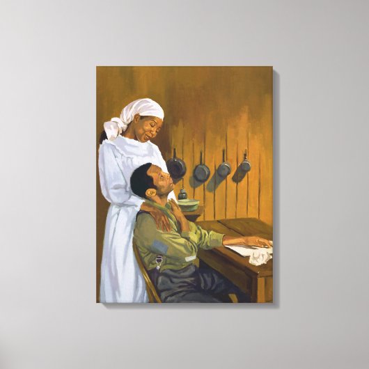 Side by Side Canvas Afdruk (Voorkant)