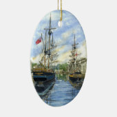'Side by Side' Keramisch Ornament (Rechts)