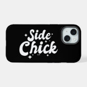SIDE CHICK drôle de Thanksgiving (Verso Horizontal)