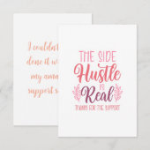 Side Hustle Merci Cartes (Devant / Derrière)