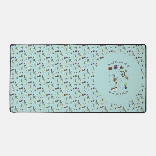 Side Quests Desk Mat (Voorkant)