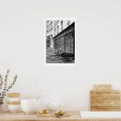 Side Street in Parijs Poster (Keuken)