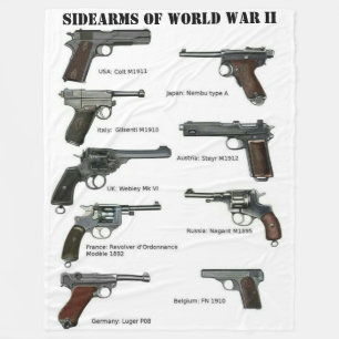 SIDEARMS VAN WOORLOG II FLEECE DEKEN