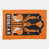 Sidecar Cocktail Art Deco Theedoek (Horizontaal)