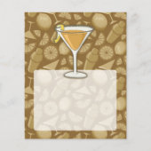 Sidecar cocktail flyer (Achterkant)