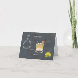 Sidecar Cocktail Kaart