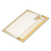 Sidecar cocktail notitieblok (Schuin)