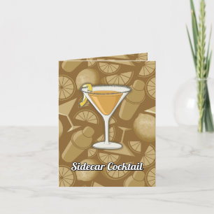 Sidecar Cocktail Recipe Kaart