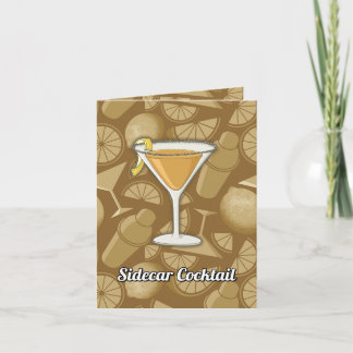 Sidecar Cocktail Recipe Kaart