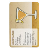 Sidecar Cocktail Recipe Magneet (Verticaal)