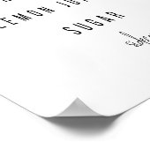 Sidecar Cocktail Recipe Poster (Hoek)