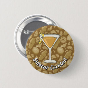 Sidecar Cocktail Ronde Button 5,7 Cm