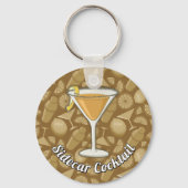 Sidecar Cocktail Sleutelhanger (Voorkant)