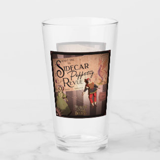 Sidecar Puppetry Revue 16 oz. Glas